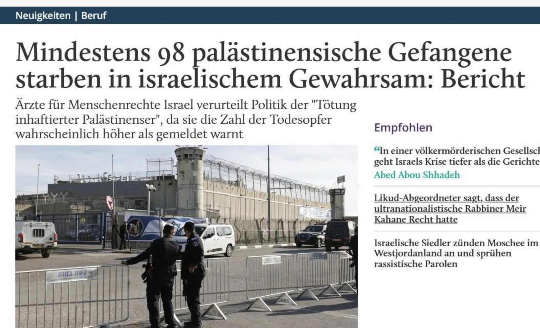 Die Grausamkeit war schon immer da